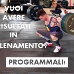 Programmazione degli allenamenti