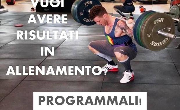 Programmazione degli allenamenti